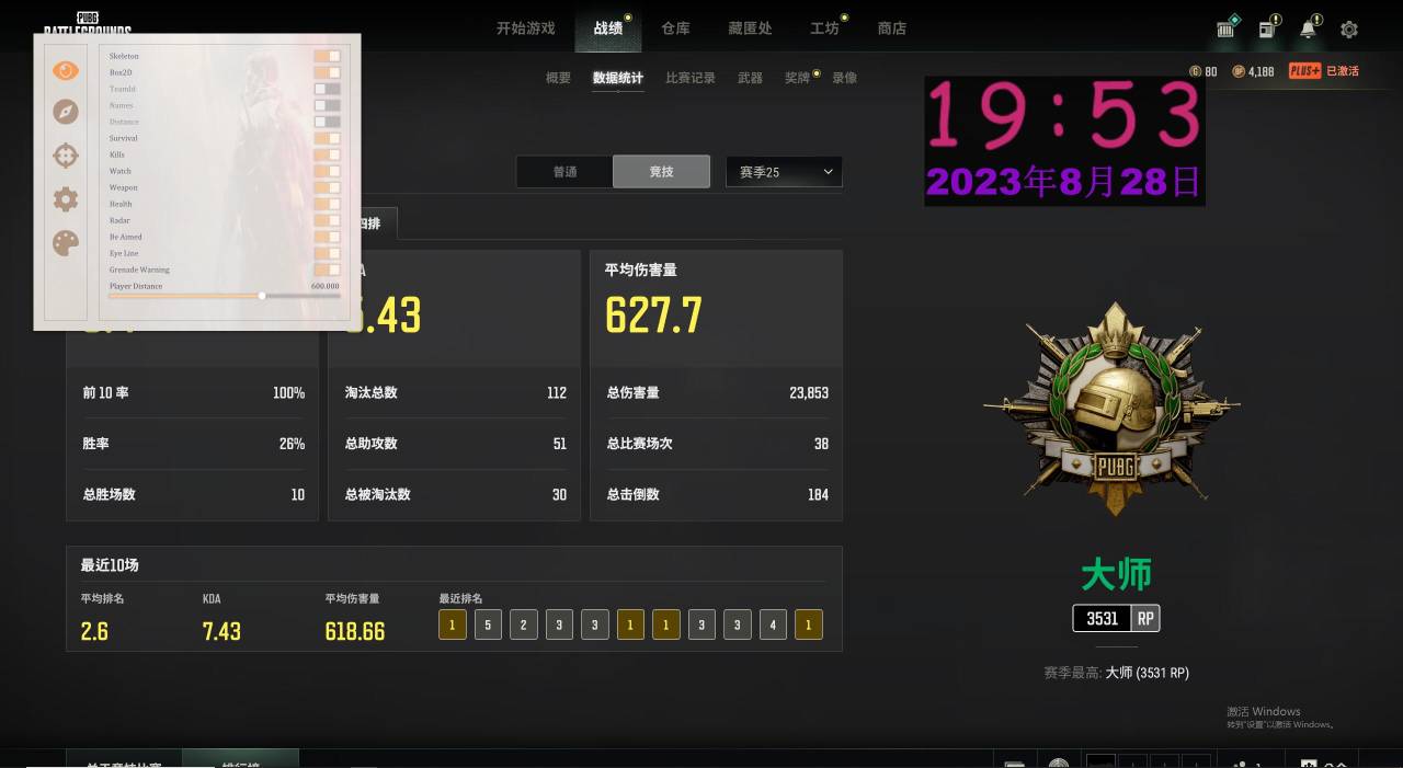 PUBG（DD）高端内部辅助